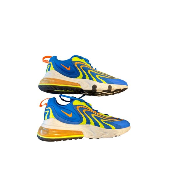 Nike Air Max 270 React Eng Soar Total Orange Volt CD0113-401 Mens Size 8.5 main image 4